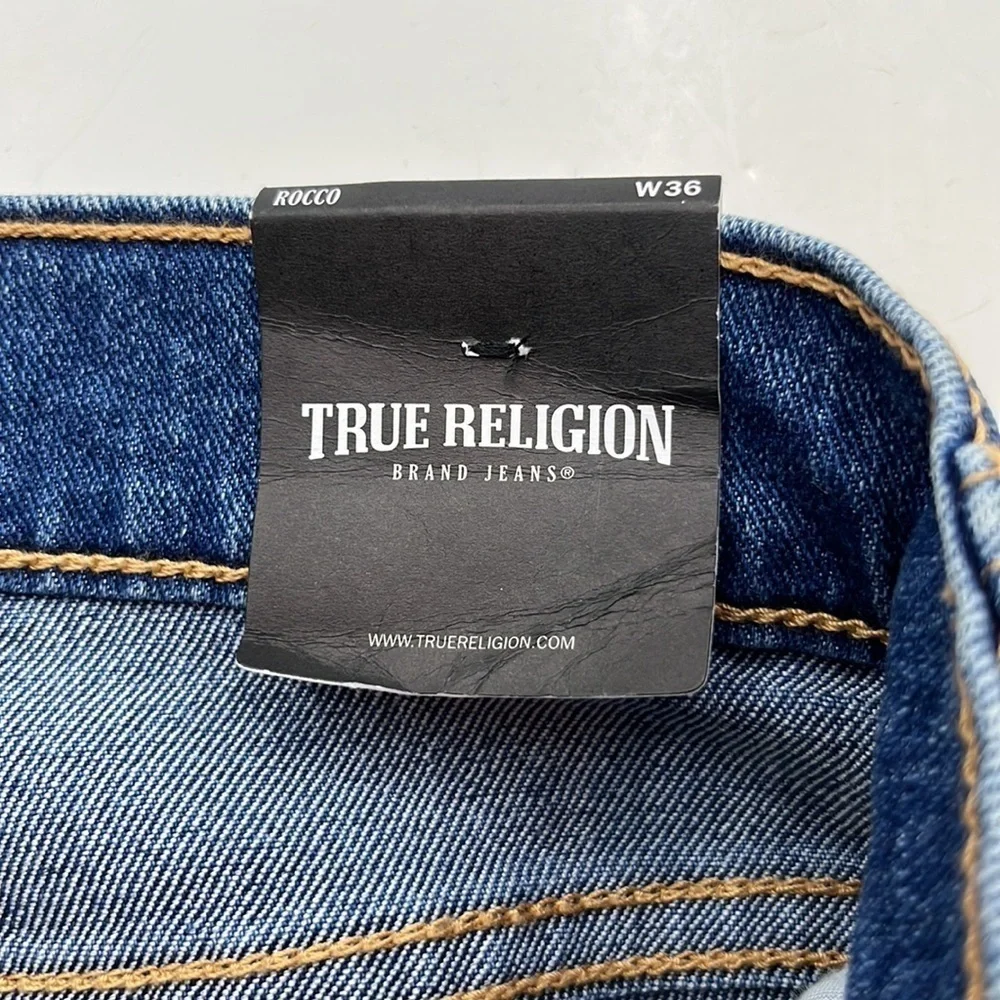 True Religion Rocco Moto Skinny NWT Size 36